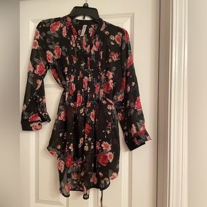 Floral tunic